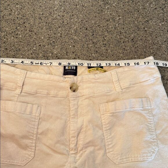 MAEVE Anthropologie Colette Corduroy Wide Leg Crop - Picture 11 of 15